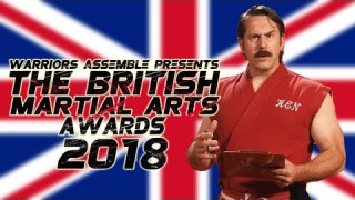 Master Ken Accepts British Martial Arts Award 2018