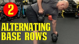 Best BJJ Conditioning: Alternating Base Rows