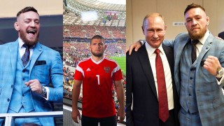 Conor, Putin & Khabib in Moscow for the World Cup