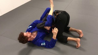 How To Submit a Stalling Opponent With Tight Elbows (Tarikoplata from Far Side Collar Sleeve)