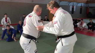 Bring your opponent to your closed guard from standing