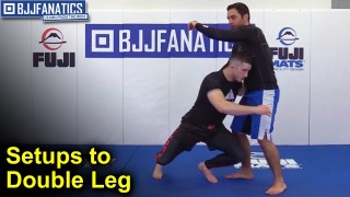 Set Ups to Double Leg – BJJ Technique by John Combs