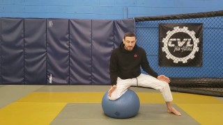 Solo Drills: Balance and Stability Ball Basics for BJJ
