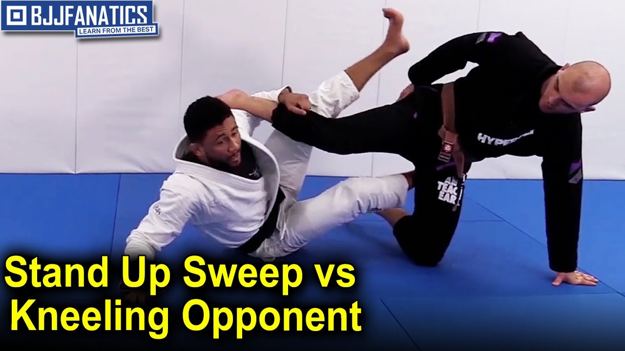 Stand Up Sweep against Kneeling Opponent by Dom Bell