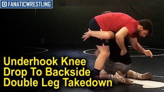 Underhook Knee Drop To Backside Double Leg Takedown From CJ Brucki