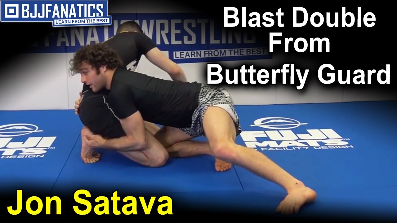 Blast Double From Butterfly Guard by Jon Satava