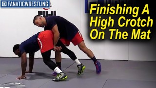 Finishing A High Crotch On The Mat by Dan Vallimont