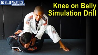 Knee on Belly Simulation Drill by Luiz Dentinho
