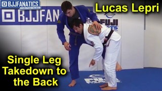 Single Leg Takedown to the Back by Lucas Lepri