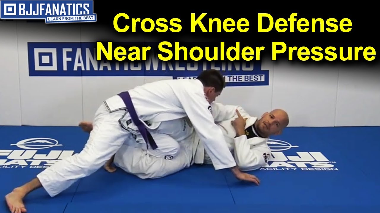 Cross Knee Defense Near Shoulder Pressure By Xande Ribeiro