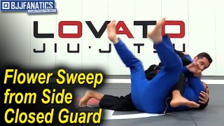 Flower Sweep from Side Closed Guard by Rafael Lovato