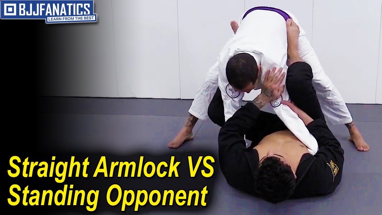 Straight Armlock vs Standing Opponent by Rudson Mateus