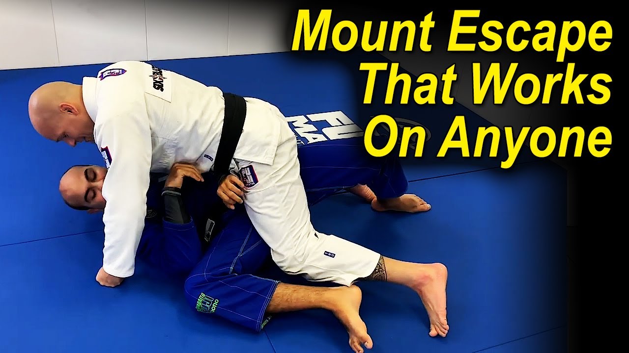 A Jiu Jitsu Mount Escape That Works Against Anyone by Xande Ribeiro