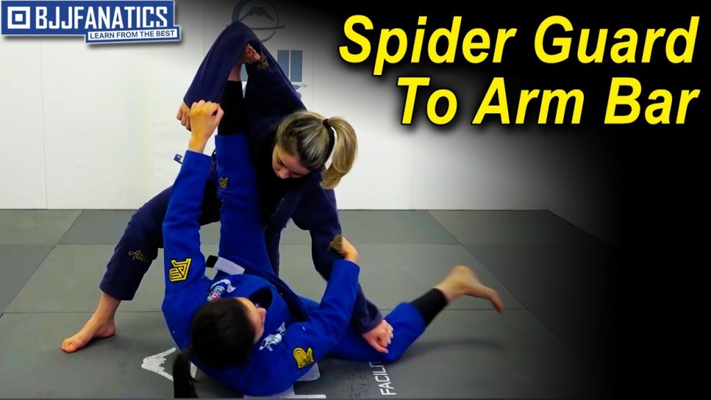 Video Jiu Jitsu - Learn to take the back from the spider guard