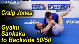 Gyaku Sankaku to Backside 50 50 by Craig Jones