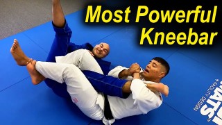 How To Do The Most Powerful BJJ Kneebar by Victor Hugo