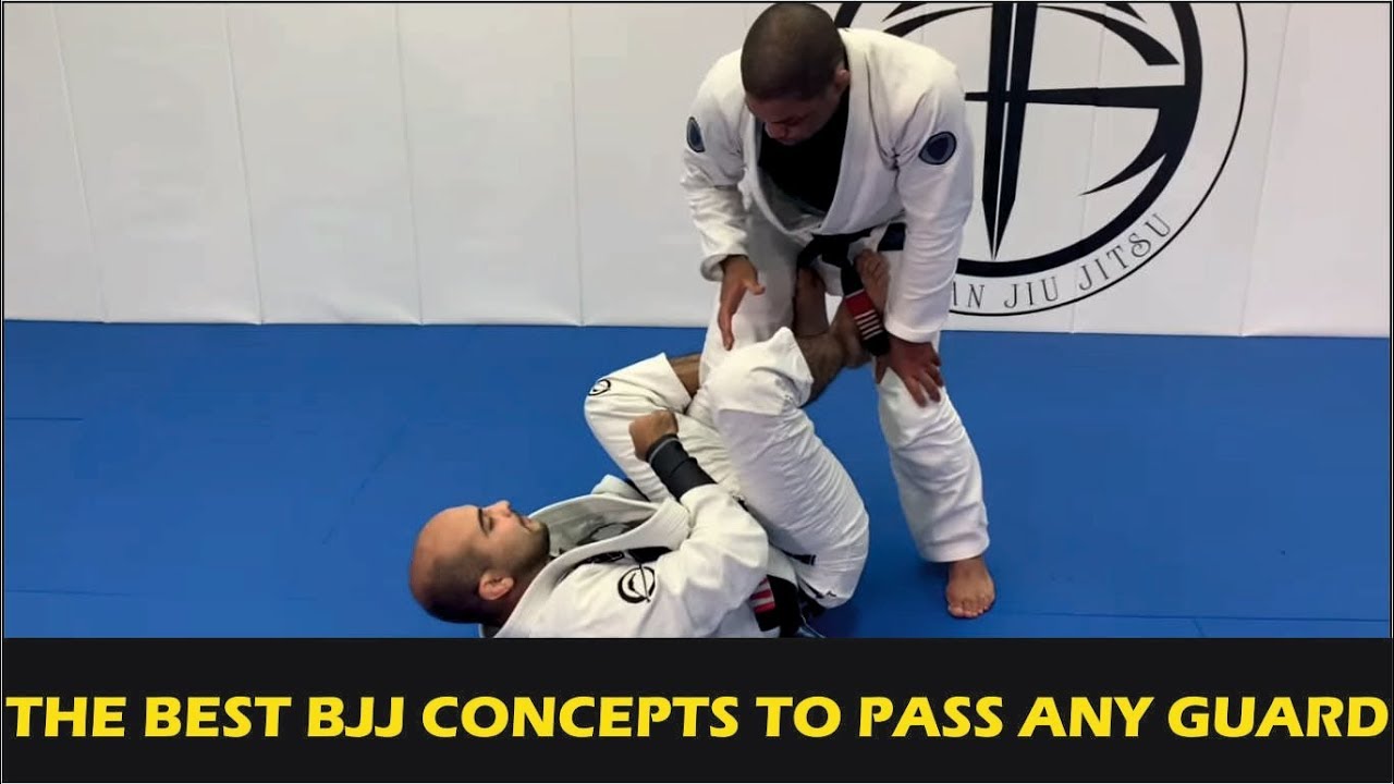 The Best BJJ Concepts To Pass Any Guard by André Galvão